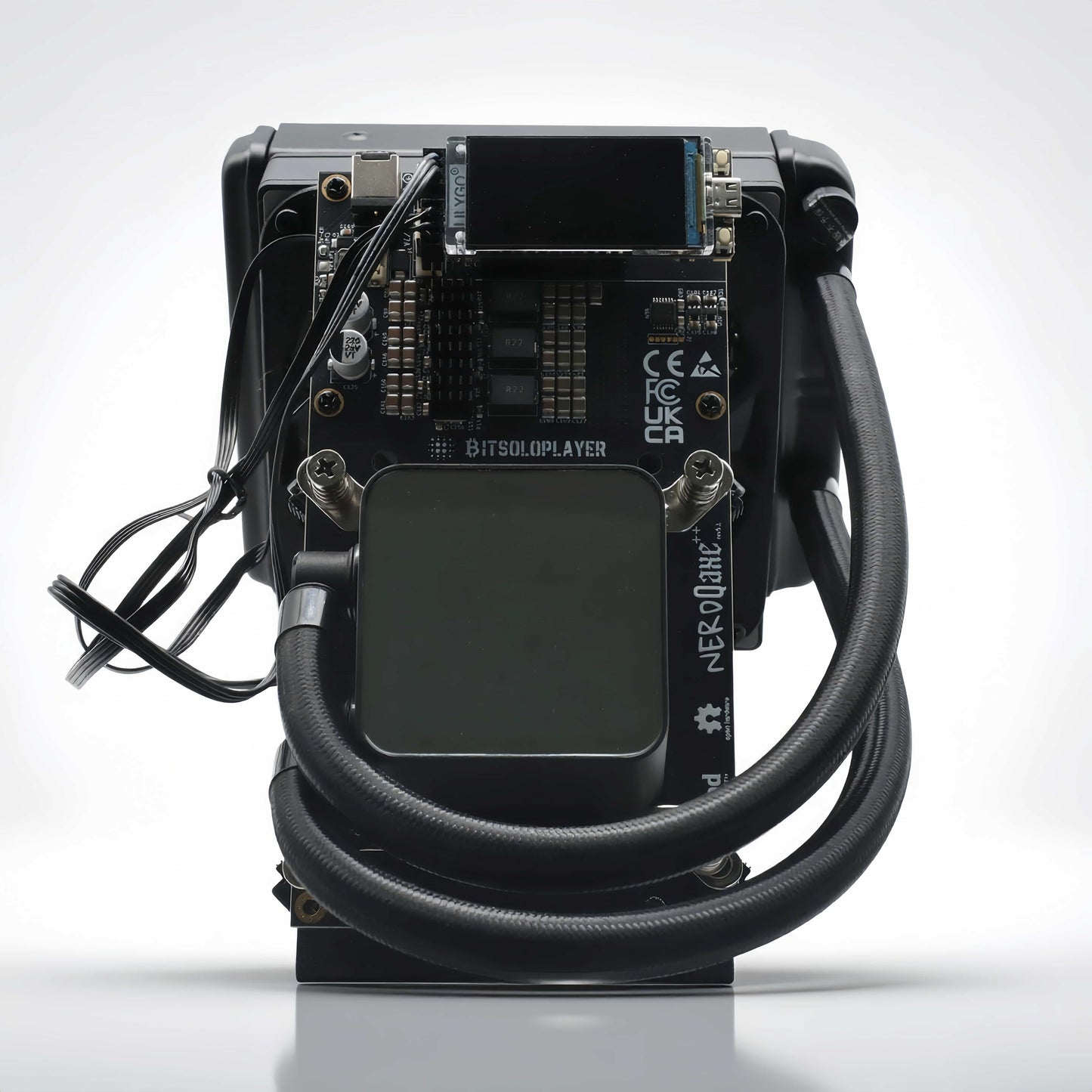 NerdQaxe++ Hydro — 4.8Th/s @ 75W | Silent Water-Cooled Bitcoin Miner