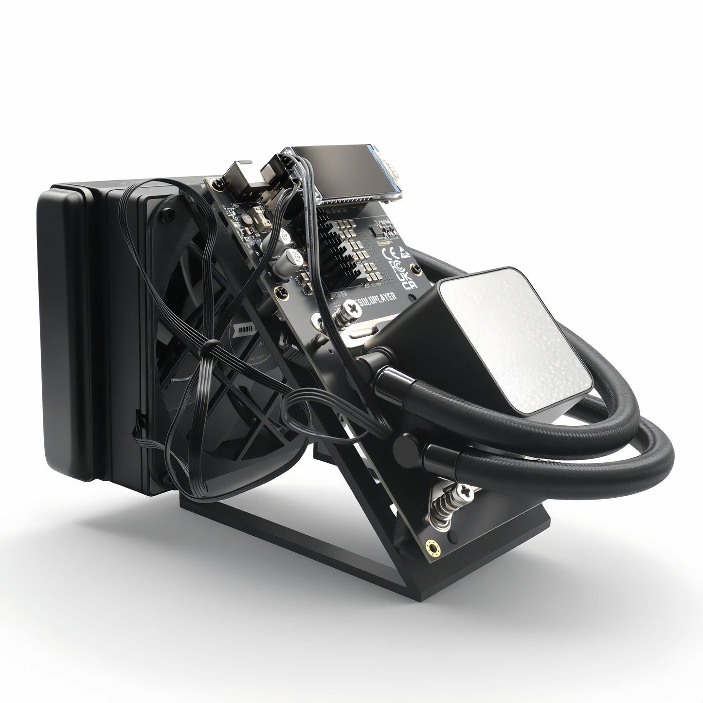 NerdQaxe++ Hydro — 4.8Th/s @ 75W | Silent Water-Cooled Bitcoin Miner
