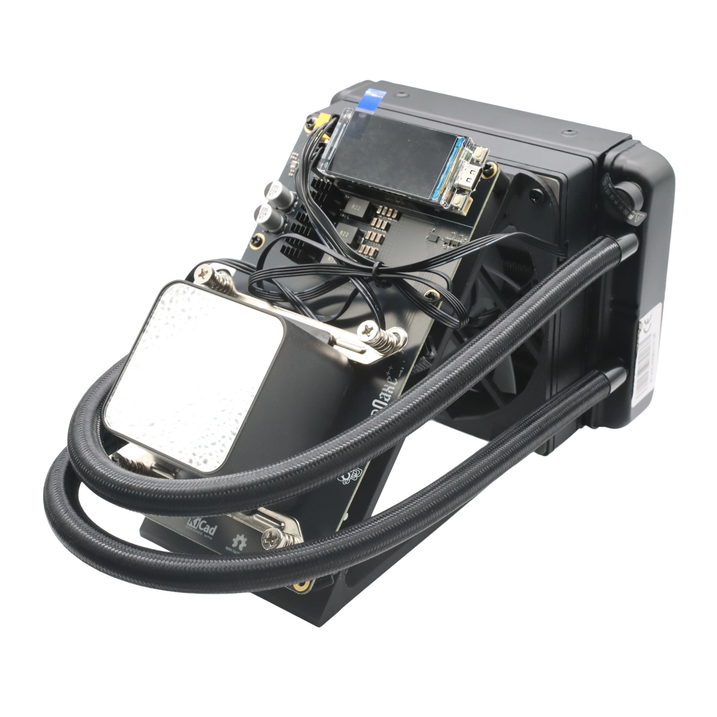 NerdQaxe++ Hydro Rev 6.1 The Ultimate Silent Bitcoin Miner for Home