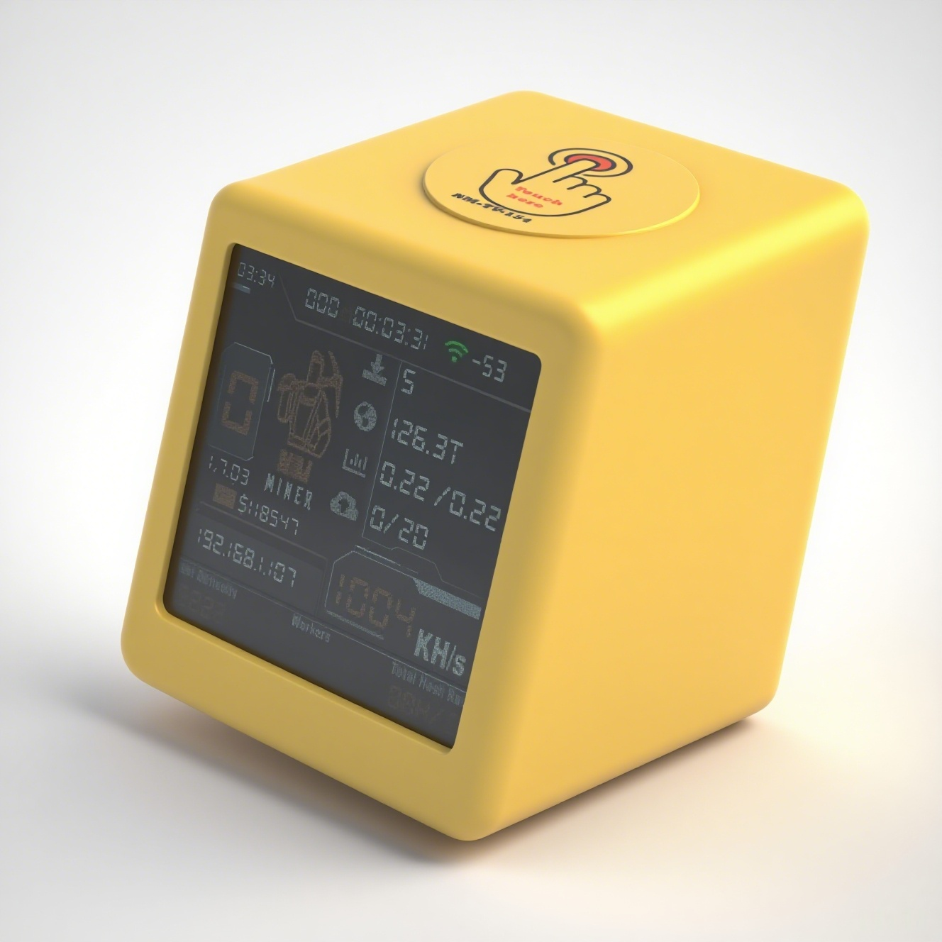 NerdMiner V2 – 2.8" BTC Solo Miner-1060KH/s  | ESP32 Smart Desktop Bitcoin Miner