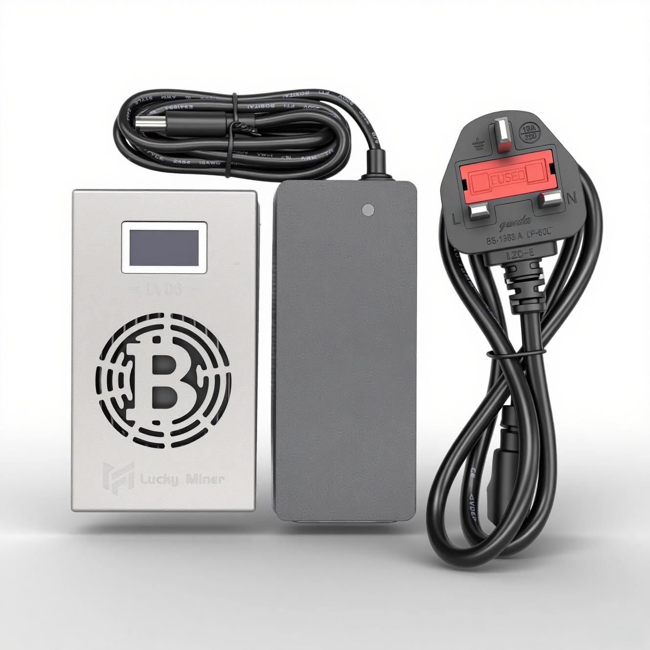 Lucky Miner LV06 – 500GH/s Solo Bitcoin Lottery Miner with Free Return & Beginner Video Guide