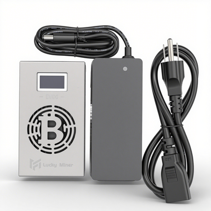 Lucky Miner LV06 – 500GH/s Solo Bitcoin Lottery Miner with Free Return & Beginner Video Guide