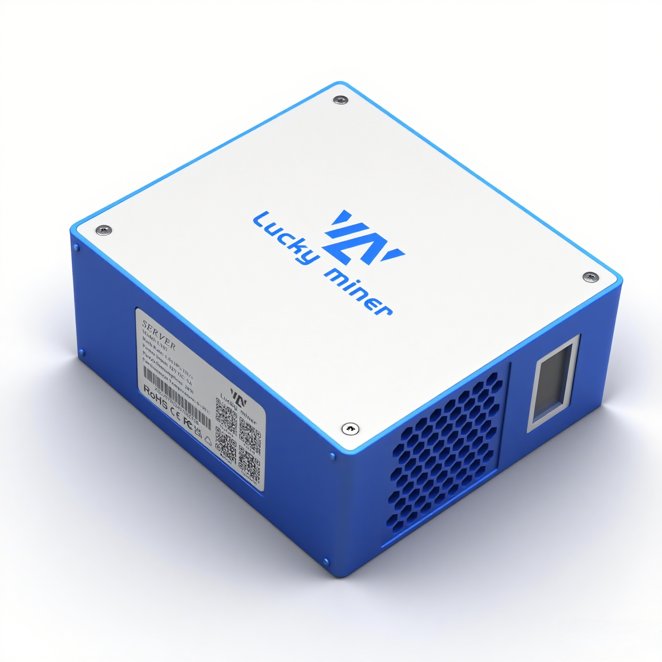 Lucky Miner LV07 – 1TH/S 25W Bitcoin Solo Miner with WiFi, SHA256 Algorithm, Home Mining, and 3.125 BTC Block Reward Potential