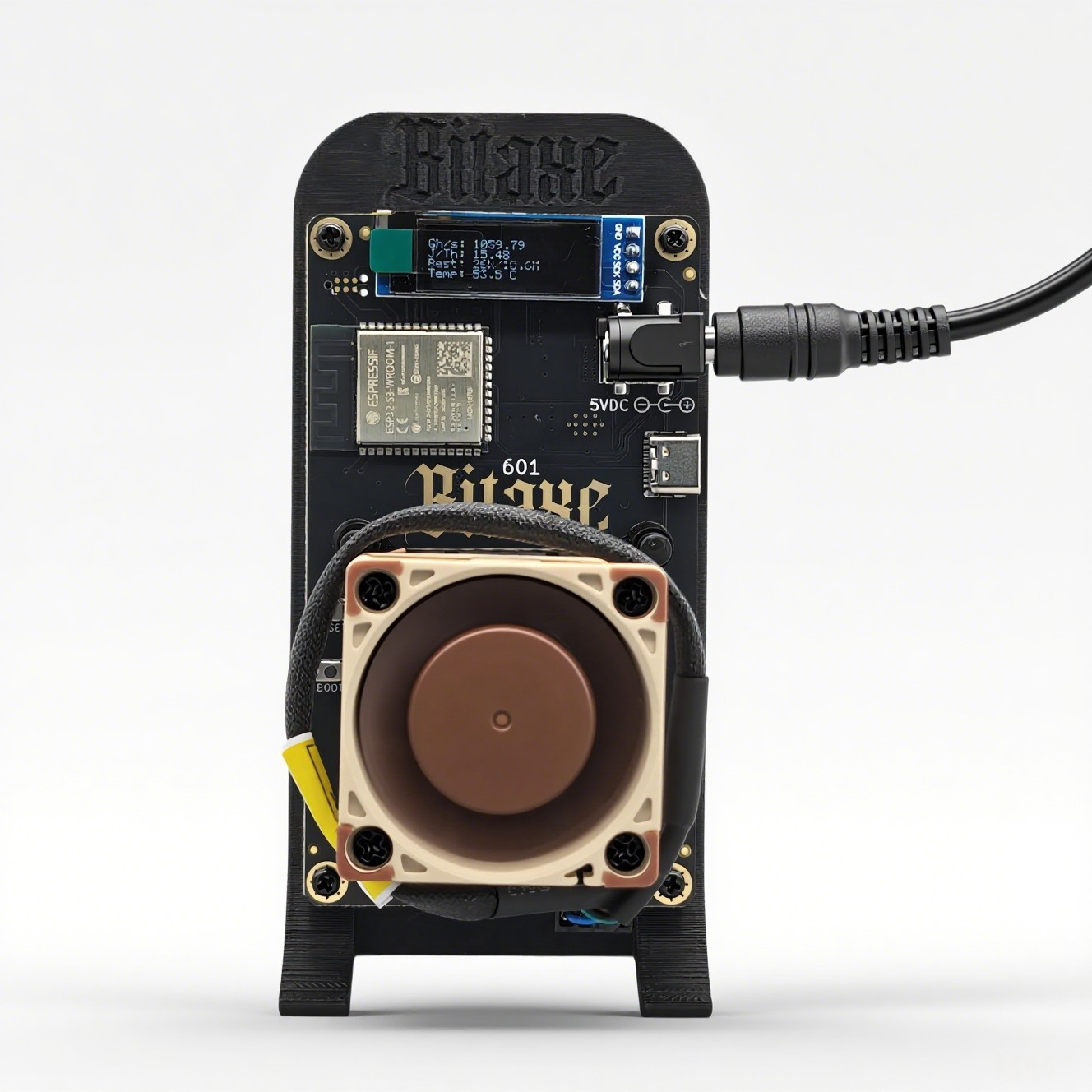 Bitaxe Gamma 601—1.2TH/s —18W —100% Noiseless