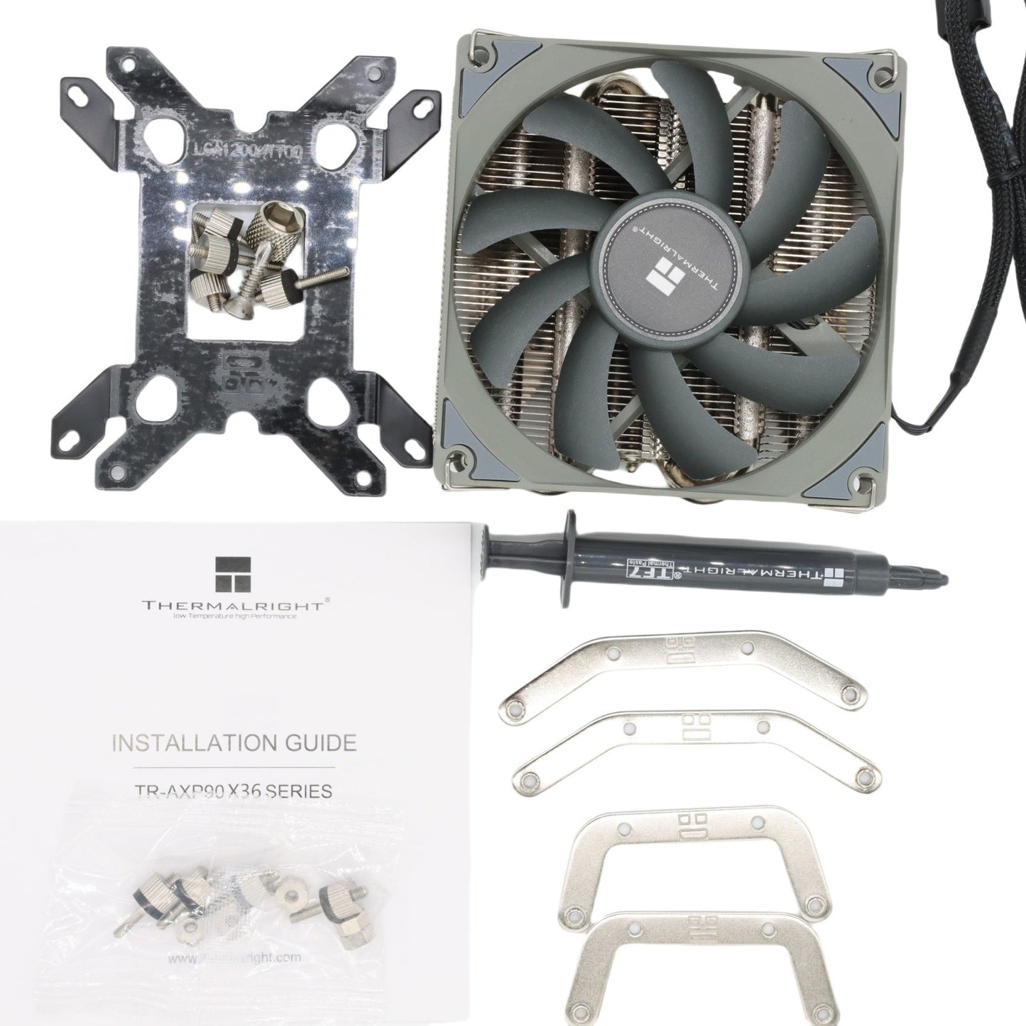 Cooling Fan Radiator Kit For NerdQaxe++ 4.8T Heat Sink Kit