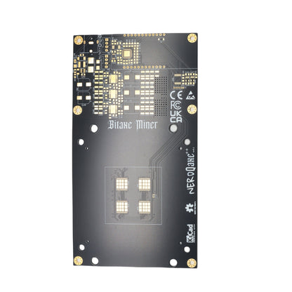 Gold-Plated PCB Board For  NerdQaxe++