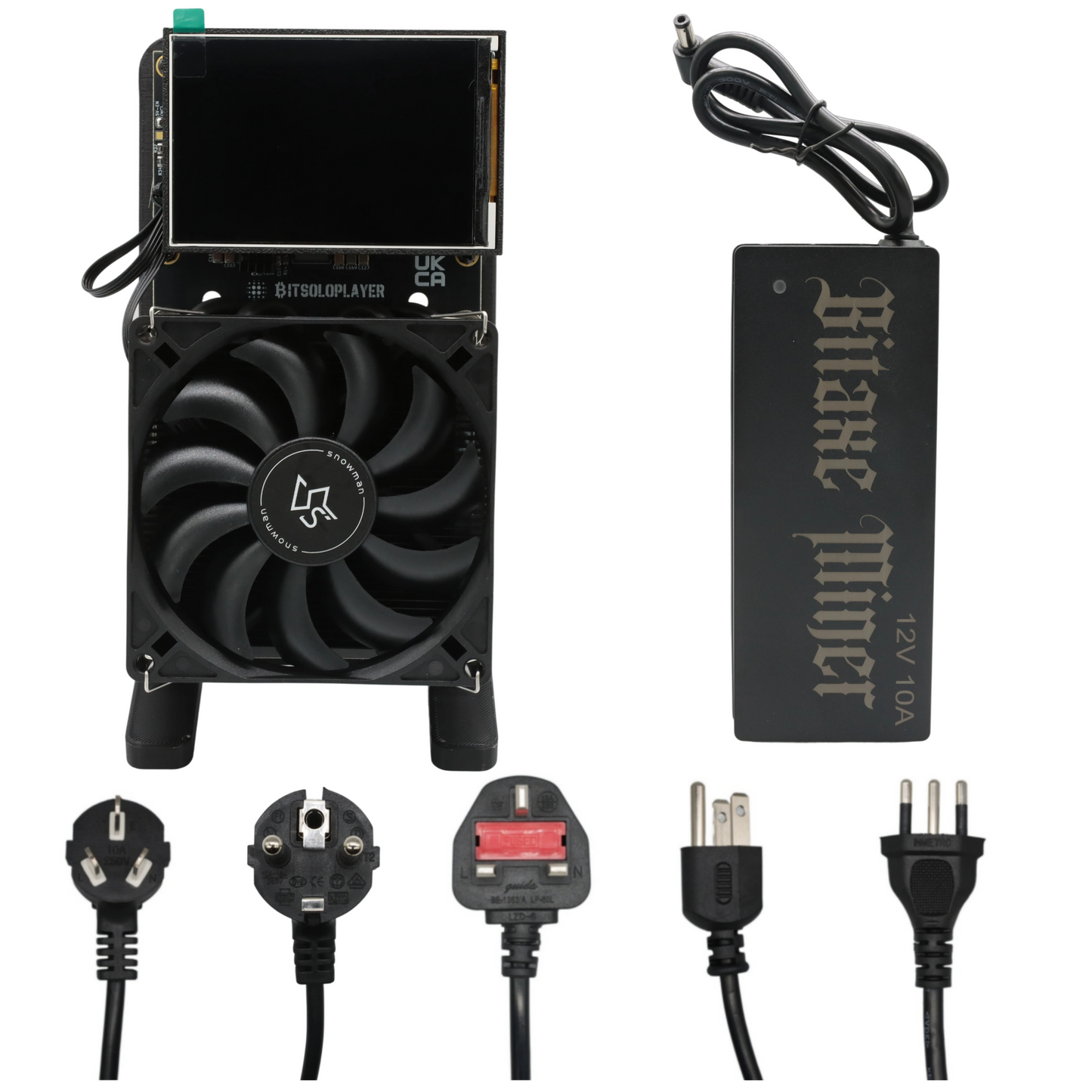 Nerdqaxe++ 4.8TH/S Bitcoin Solo Miner 75W with Large Screen